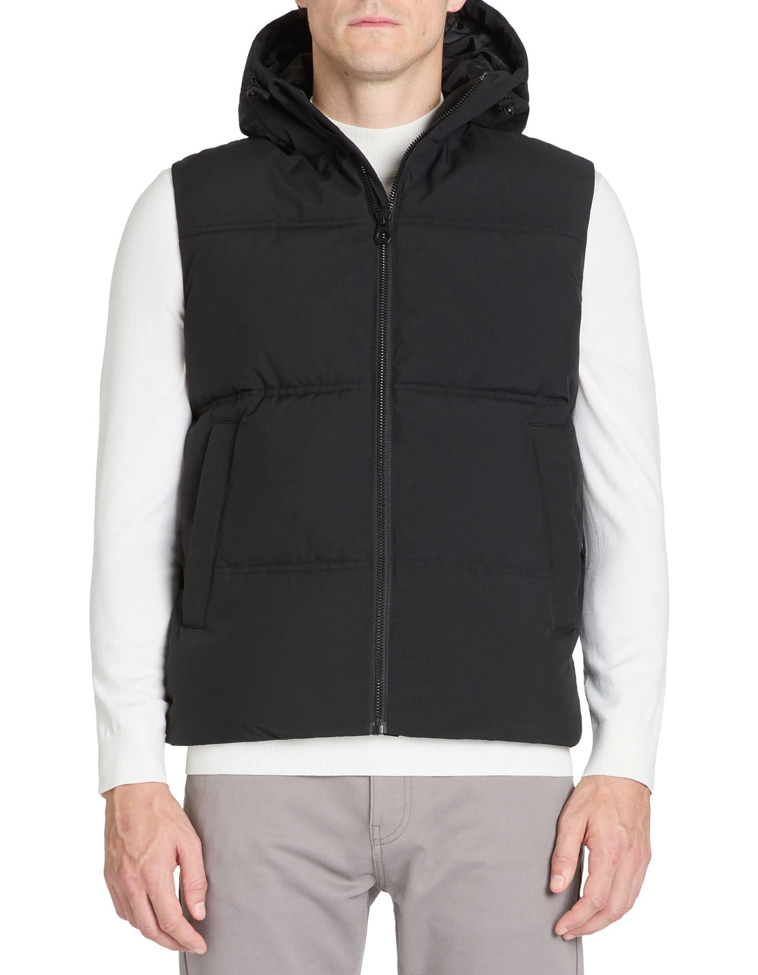Celio_Black_Warm Sleeveless Hooded Down Jacket_JUBIANCO_BLACK_01