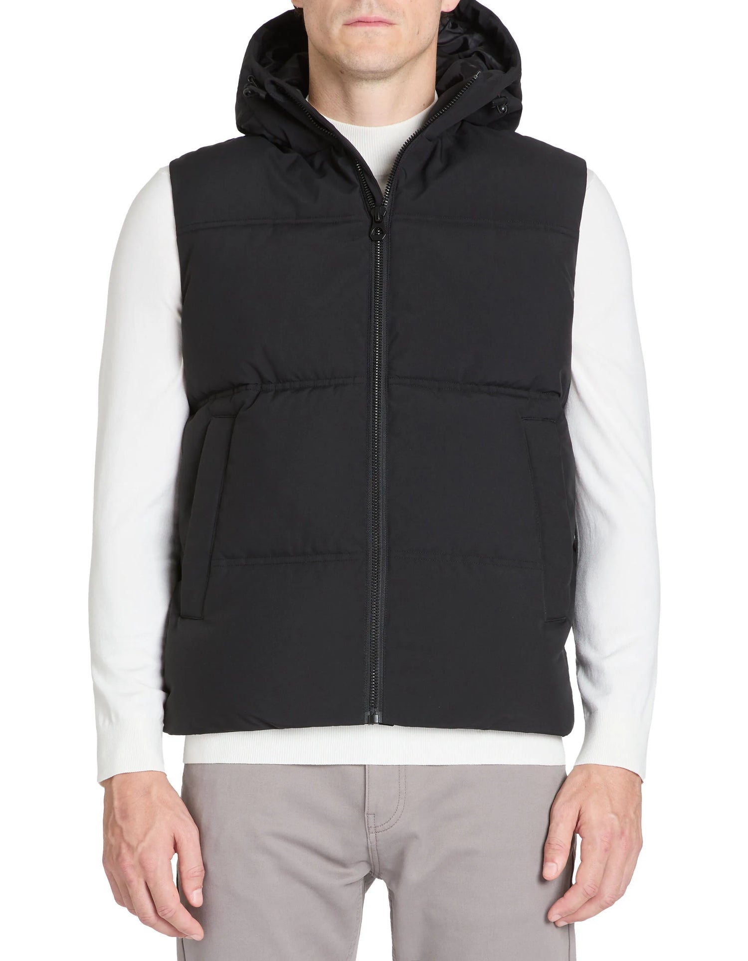 Celio_Black_Warm Sleeveless Hooded Down Jacket_JUBIANCO_BLACK_01
