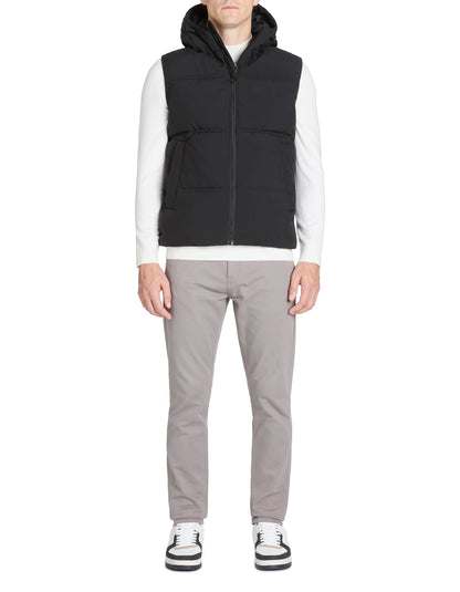Celio_Black_Warm Sleeveless Hooded Down Jacket_JUBIANCO_BLACK_02