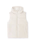 Celio_Ecru_Warm Sleeveless Down Jacket with Hood_JUBIANCO_ECRU_01