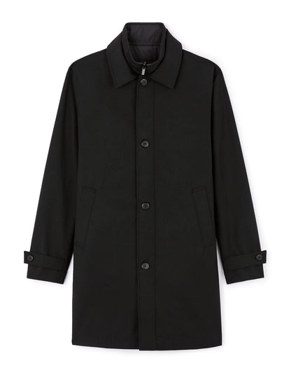 Celio_Black_Trench Coat with Removable Lining_JUCARCOAT1_BLACK_07