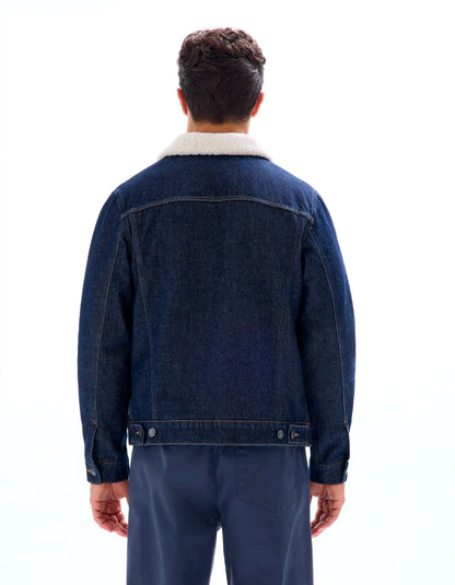 Celio_Brut_Sherpa-Lined Denim Jacket_JUDENSHERP_BRUT_03