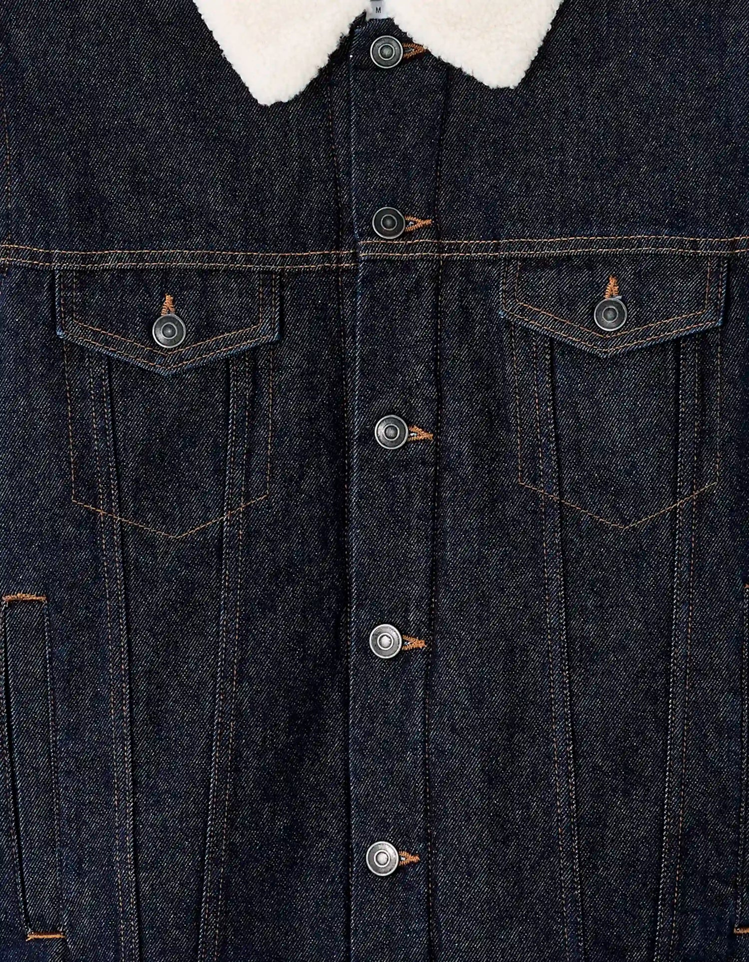 Celio_Brut_Sherpa-Lined Denim Jacket_JUDENSHERP_BRUT_05