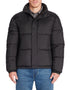 Celio_Black Warm Down Jacket with Stand-Up Collar_JUPARIGI_BLACK_01