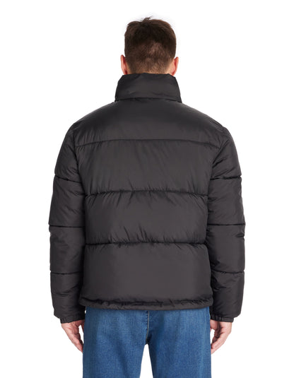 Celio_Black Warm Down Jacket with Stand-Up Collar_JUPARIGI_BLACK_03