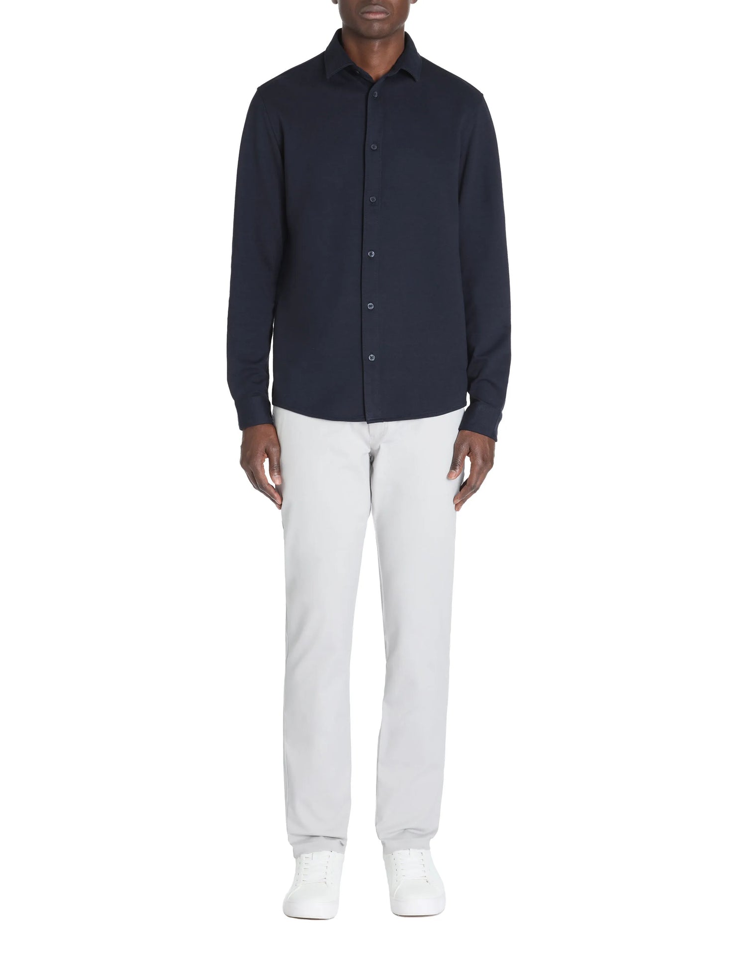 Celio_Navy_Regular Jersey Shirt_LAHEM_NAVY_01