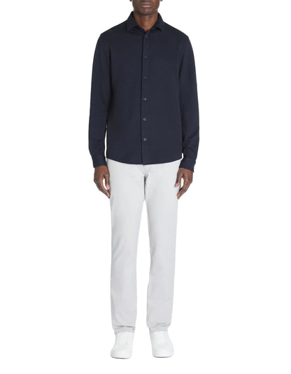 Celio_Navy_Regular Jersey Shirt_LAHEM_NAVY_01