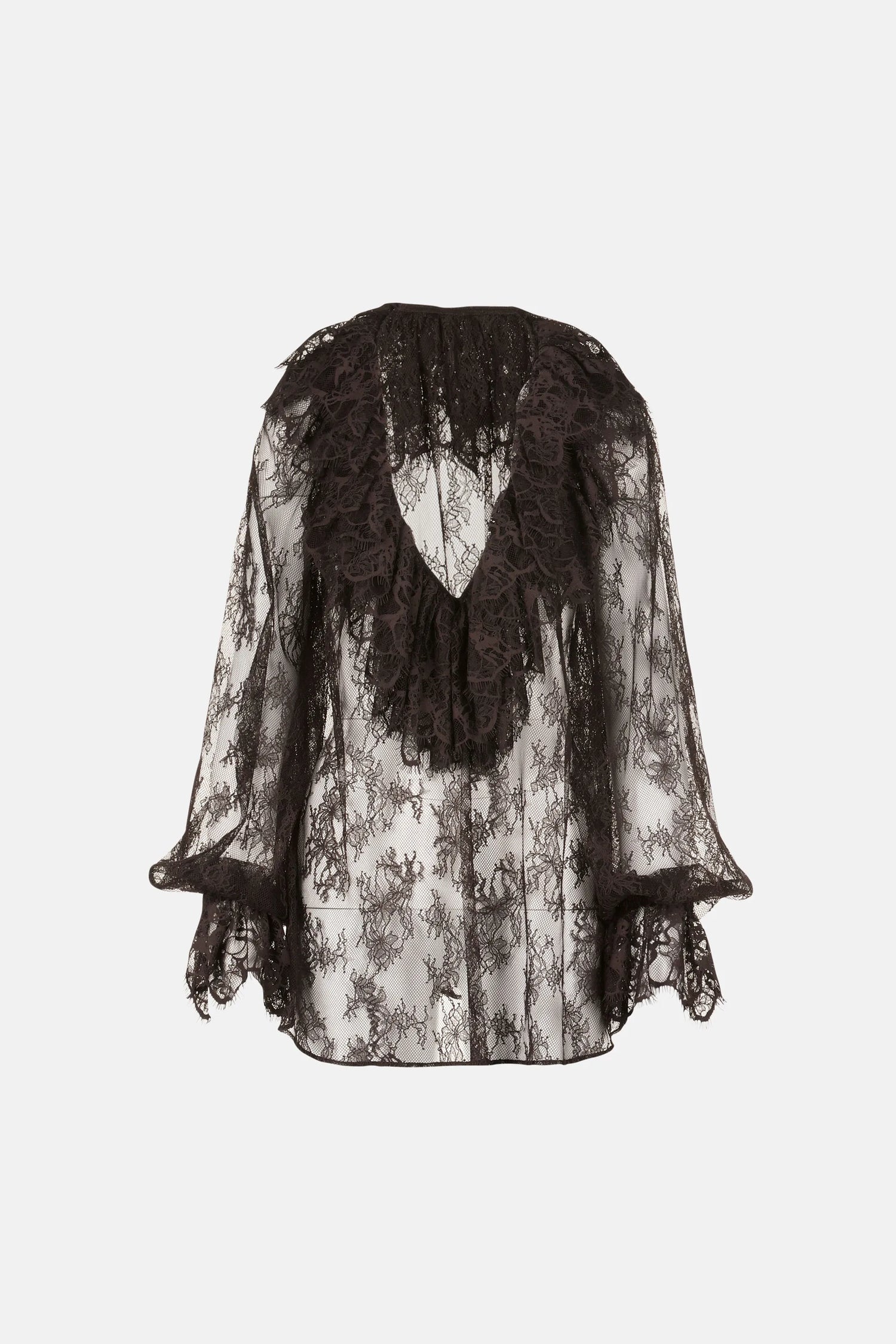 Luisa Spagnoli_Brown_Lancio - Lace Blouse Ð Fashion Show_LANCIO_0993_06