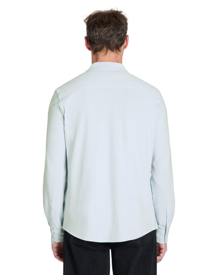 Celio_Light Blue Regular Stretch Cotton PiquŽ Shirt_LAPIC_LIGHT BLUE_03