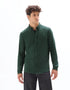 Celio_Vert Fonce_Regular Pique Cotton Shirt_LAPIC_VERT FONCE_01