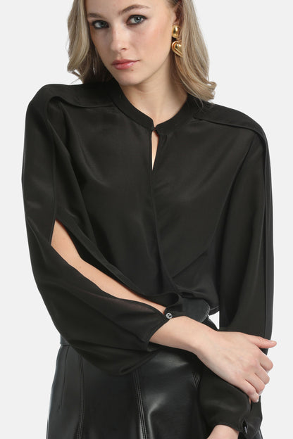 Luisa Spagnoli_Lastra - Wrap Blouse_LASTRA_0101_03