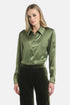 Luisa Spagnoli_Green_Latteria - Silk Shirt_LATTERIA_1712_01