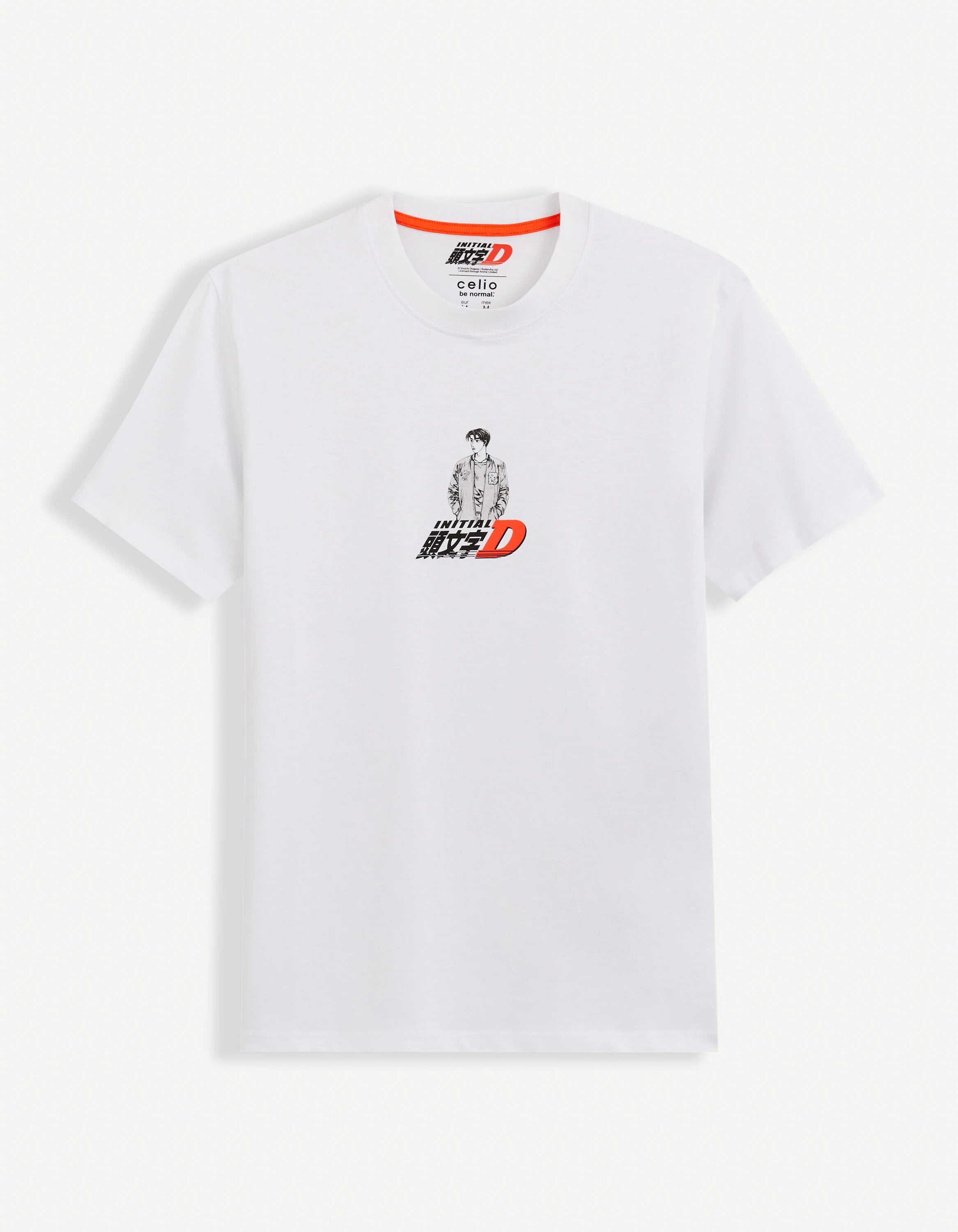 Initial D - Cotton T-Shirt_LBEINI_WHITE_02