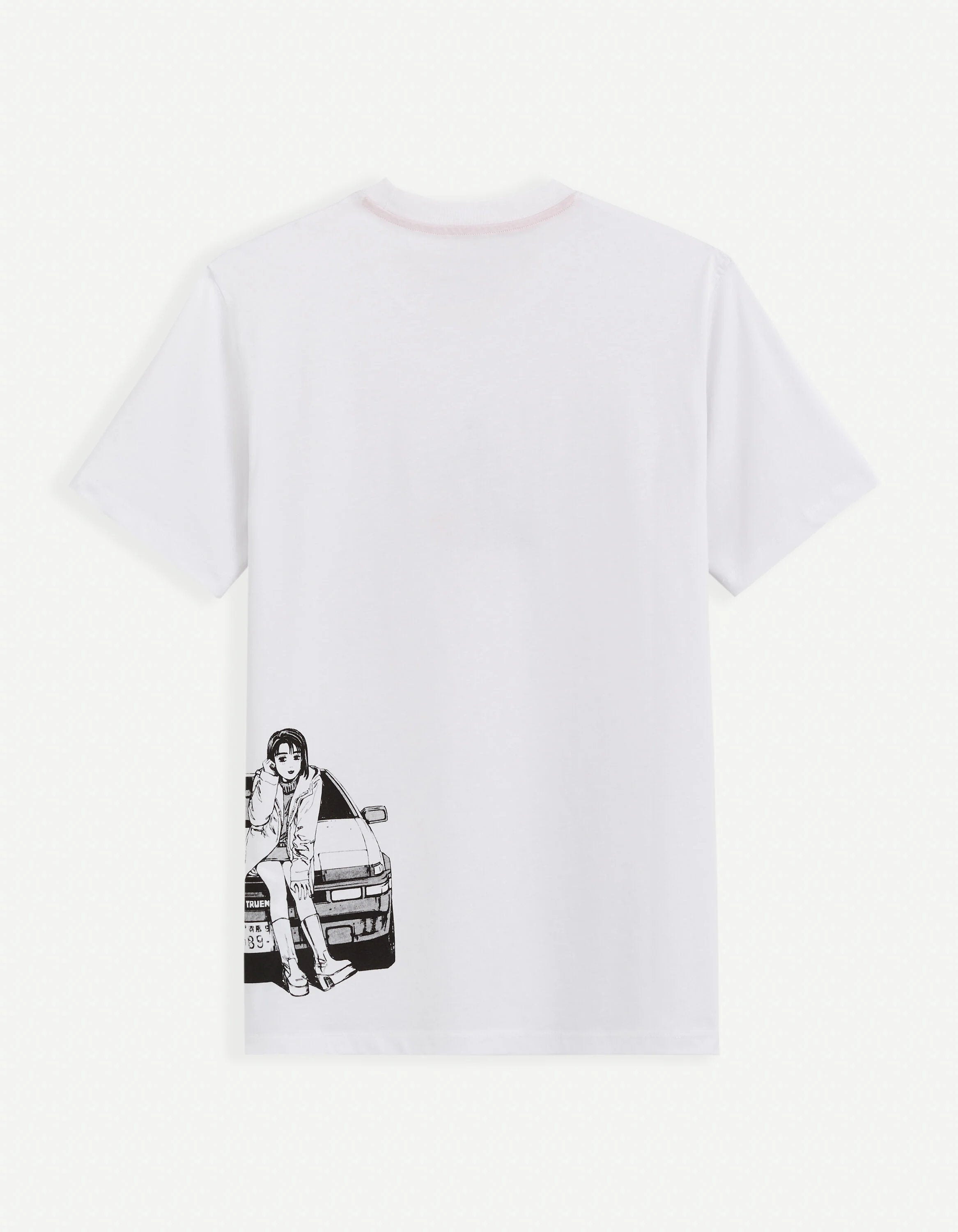 Initial D - Cotton T-Shirt_LBEINI_WHITE_05