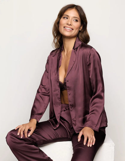 Yamamay_Mahogany_Mahogany Satin Jacket Ð Primula Color_LCDD183002_070_01