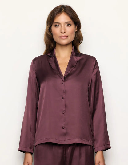Yamamay_Mahogany_Mahogany Satin Jacket Ð Primula Color_LCDD183002_070_02