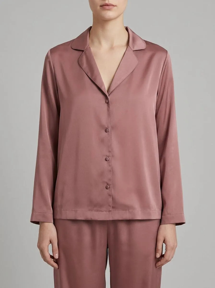 Yamamay_Dark Mauve_Long-Sleeve Shirt - Primula Color_LCDD191001_063_00