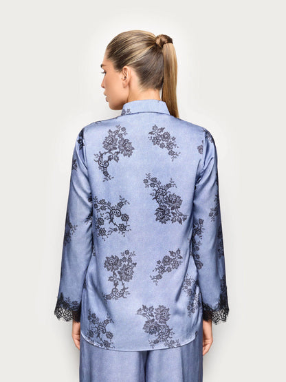 Yamamay PRINTED Women Jacket - Denim Satin SKU: LCDD193002_128 Image 04