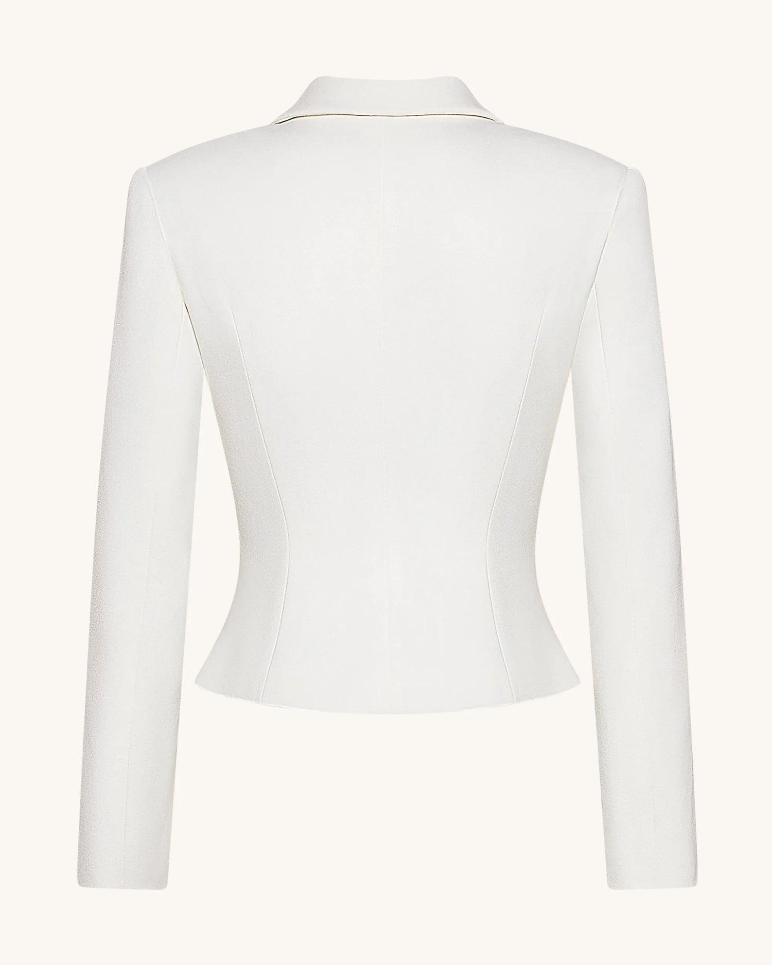 JW PEI_White_Sculpted Waist Cropped Blazer_LCO112-2_White_03