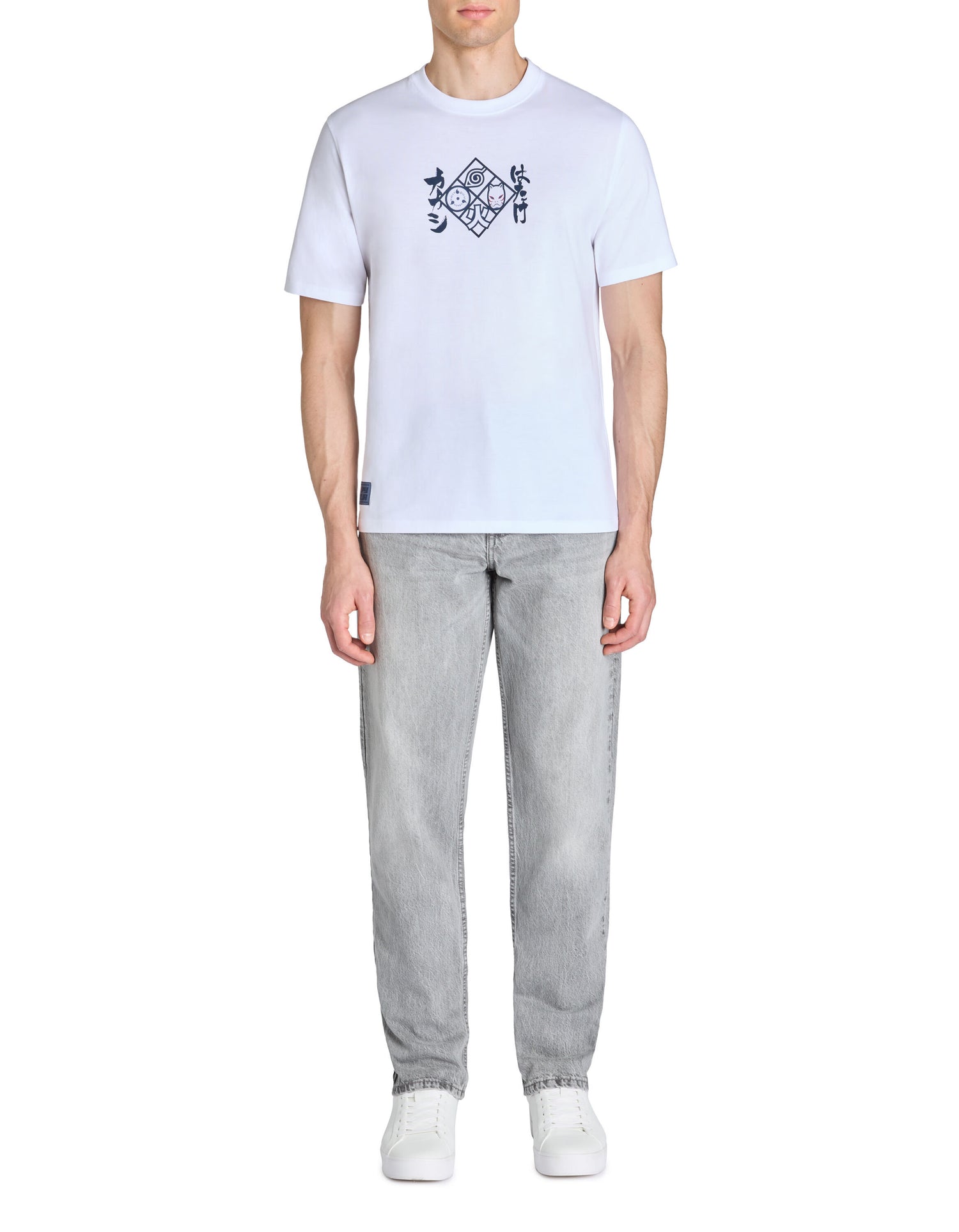 Celio_Naruto Shipp_den Kakashi White T-Shirt_LDENAR_BLANC_02