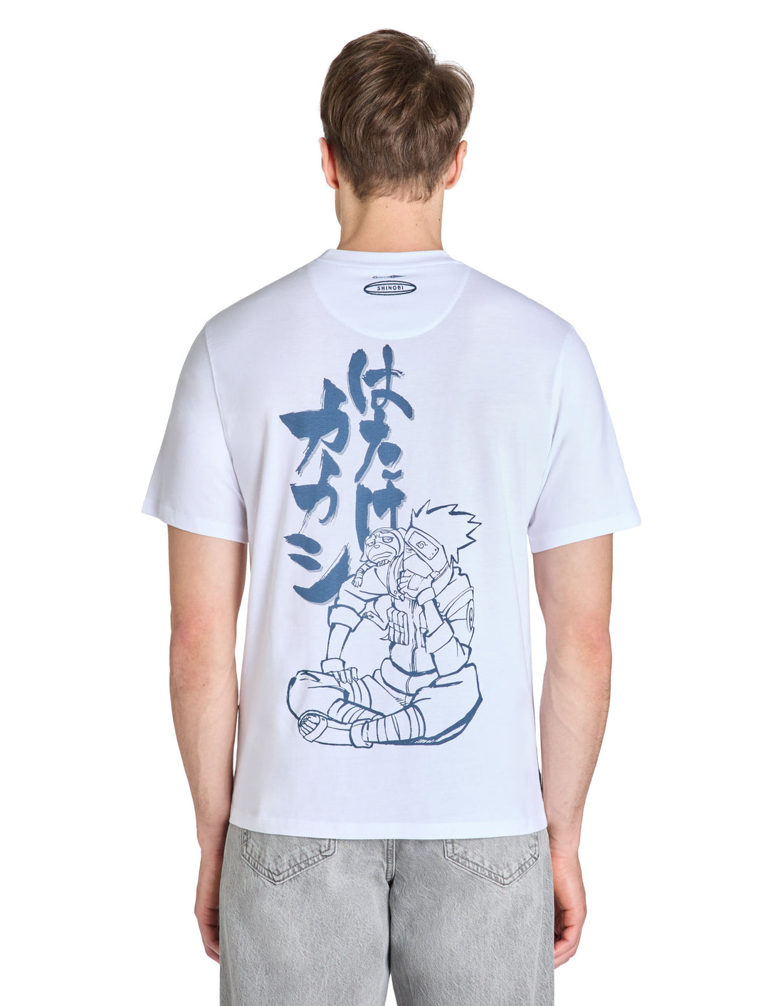 Celio_Naruto Shipp_den Kakashi White T-Shirt_LDENAR_BLANC_03