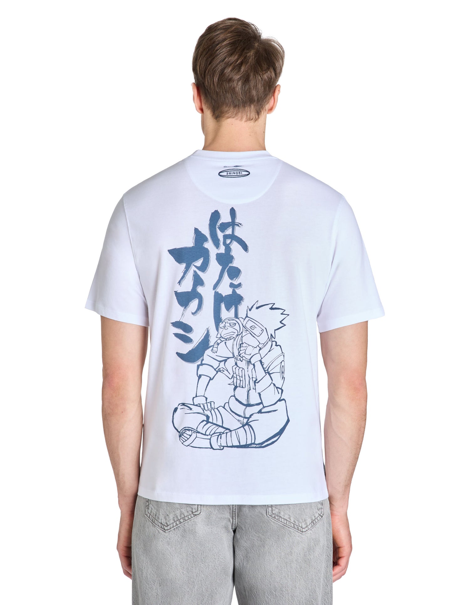 Celio_Naruto Shipp_den Kakashi White T-Shirt_LDENAR_BLANC_03