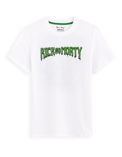 Celio_Rick and Morty White T-Shirt_LDERICK_OPTICAL WHITE_03