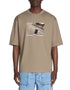 Celio_Taupe Oversized T-Shirt Round Neck 100% Cotton_LECLUB_TAUPE_02