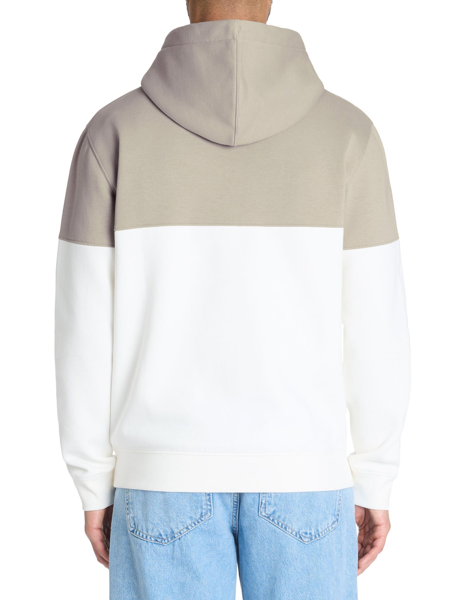 Celio_Brown Regular Cotton Hooded Sweatshirt_LECOBLOCO_LIGHT TAUPE_03