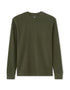 Celio_Deep Kaki_Oversized Long-Sleeved T-Shirt_LEHEML_DEEP KAKI_01