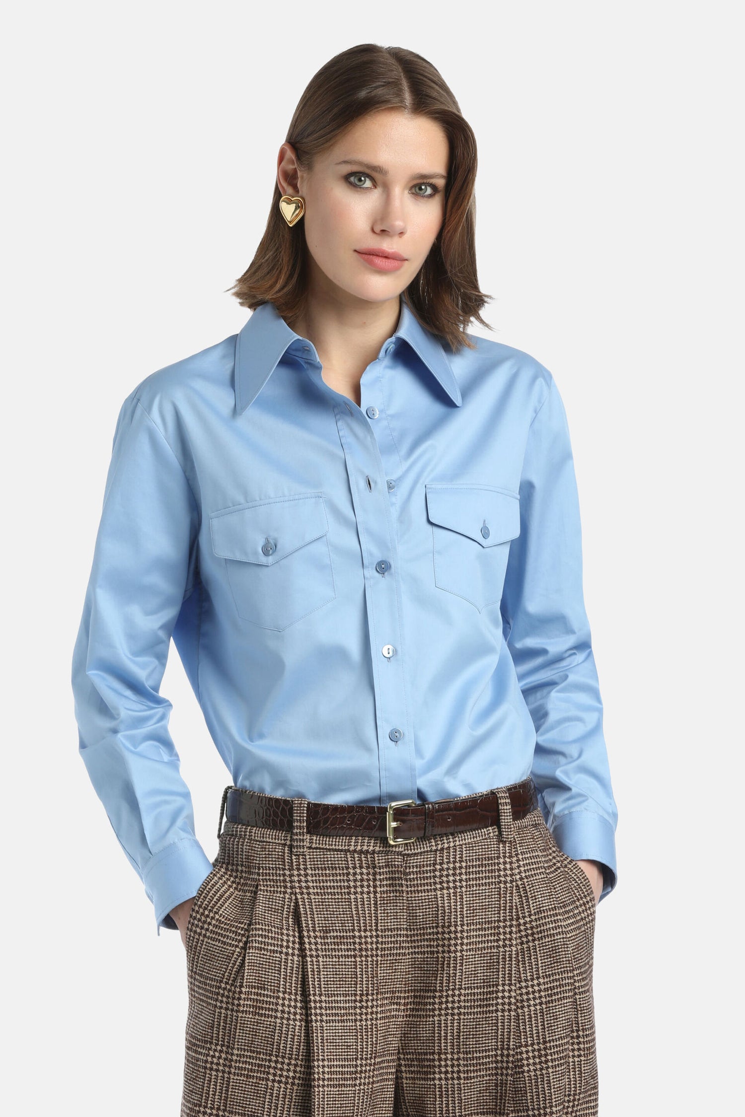 Luisa Spagnoli_Cielo_Leila - Cotton Shirt_LEILA_0684_01
