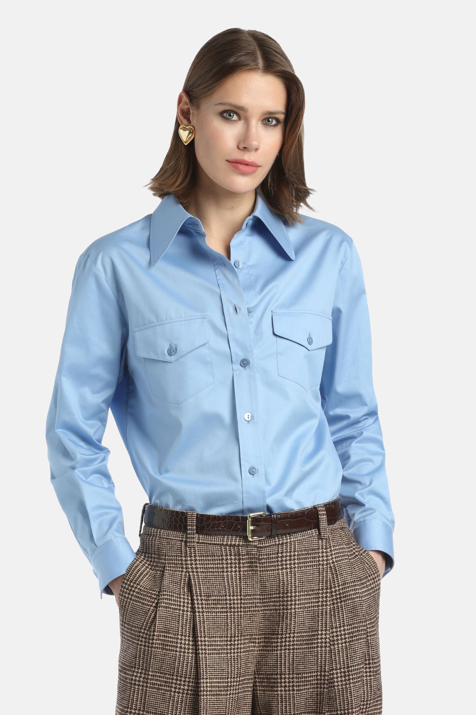 Luisa Spagnoli_Cielo_Leila - Cotton Shirt_LEILA_0684_01