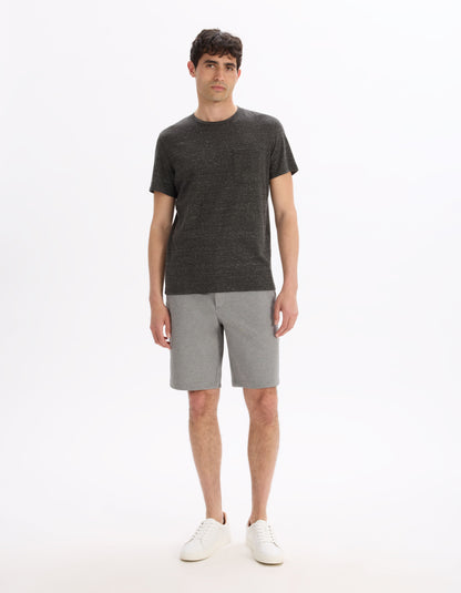 Celio_Anthracite Straight Round Neck T-Shirt_LEJEKTI_CARBONE_01