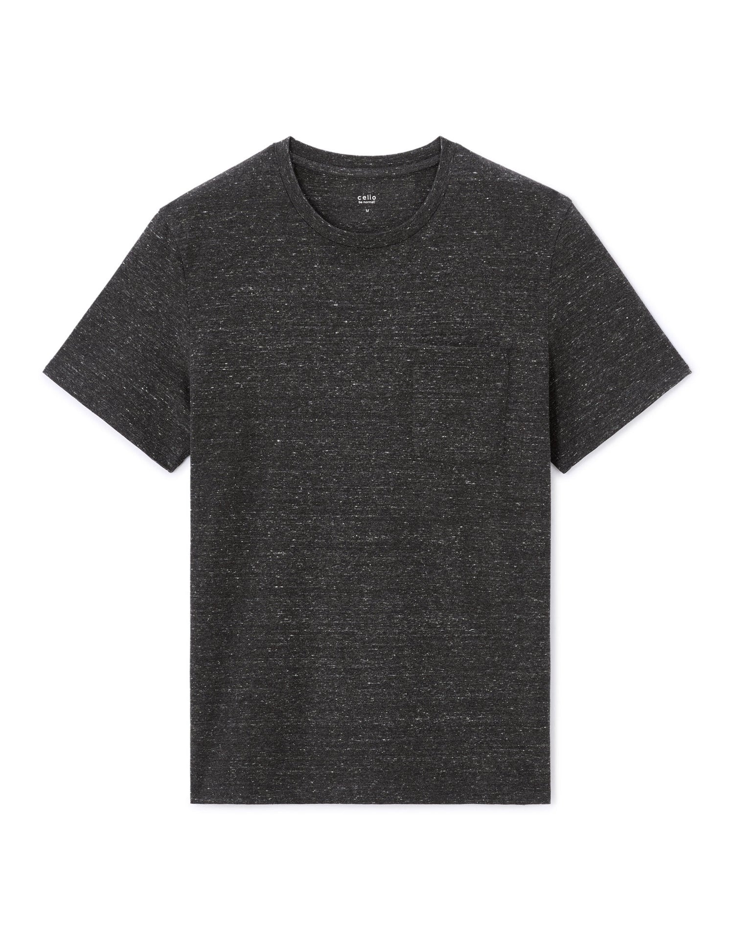 Celio_Anthracite Straight Round Neck T-Shirt_LEJEKTI_CARBONE_05