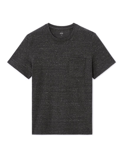 Celio_Anthracite Straight Round Neck T-Shirt_LEJEKTI_CARBONE_05