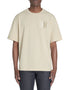 Celio_Beige Oversized T-Shirt Round Neck 100% Cotton_LEMIND_BEIGE_02