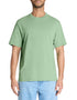 Celio_Green T-Shirt Boxy Round Neck 100% Cotton Pigment_LEPIGMENT_ZEPHYR GREEN_02