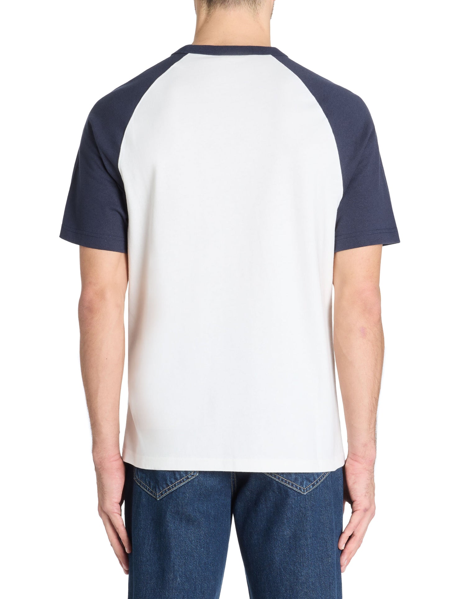 Celio_Navy 100% Cotton Round-Neck Boxy T-Shirt_LERAGA_NAVY_03