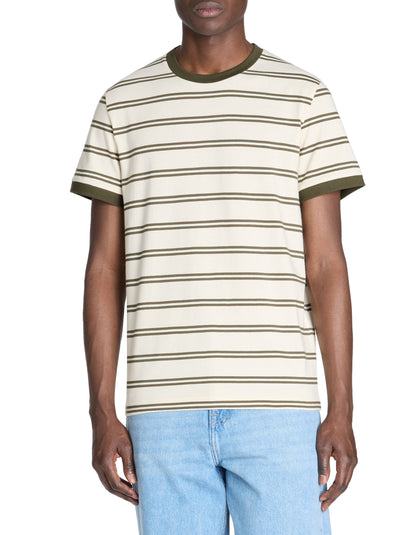 Celio_Burgundy 100% Cotton Straight Crew Neck T-Shirt_LESMARTEE_BURGUNDY_02