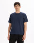 Celio_Navy Boxy T-Shirt with Round Neck_LEWA_SAILOR BLUE_02
