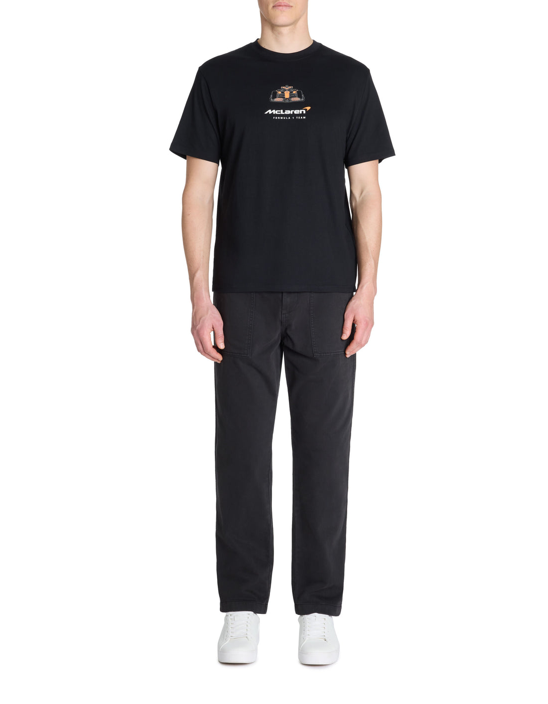 Celio_Mclaren Formula 1 Team Black T-Shirt_LGELAREN_BLACK_02