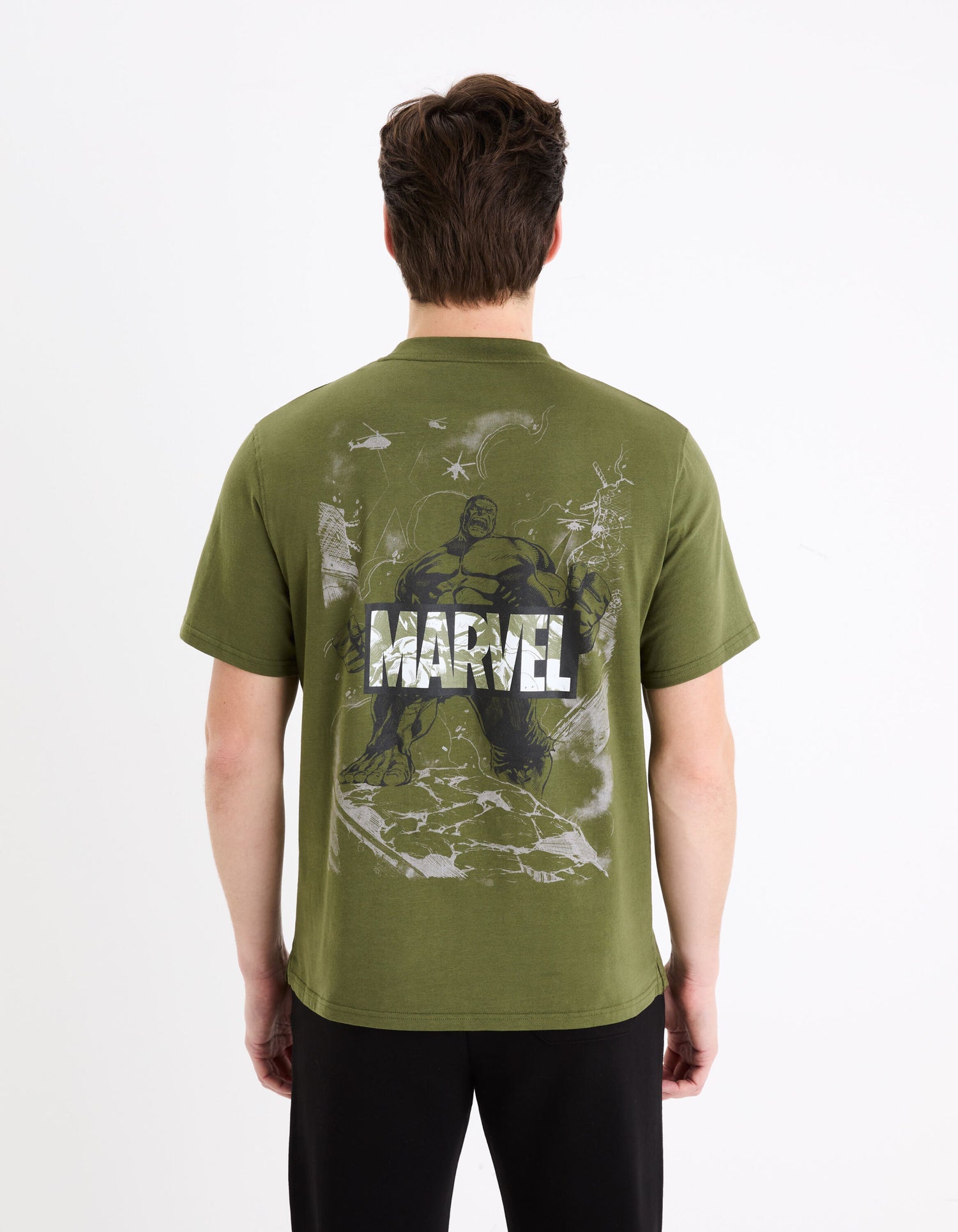 Marvel Active - Iron Man T-Shirt_LGEMARV_KAKI_04