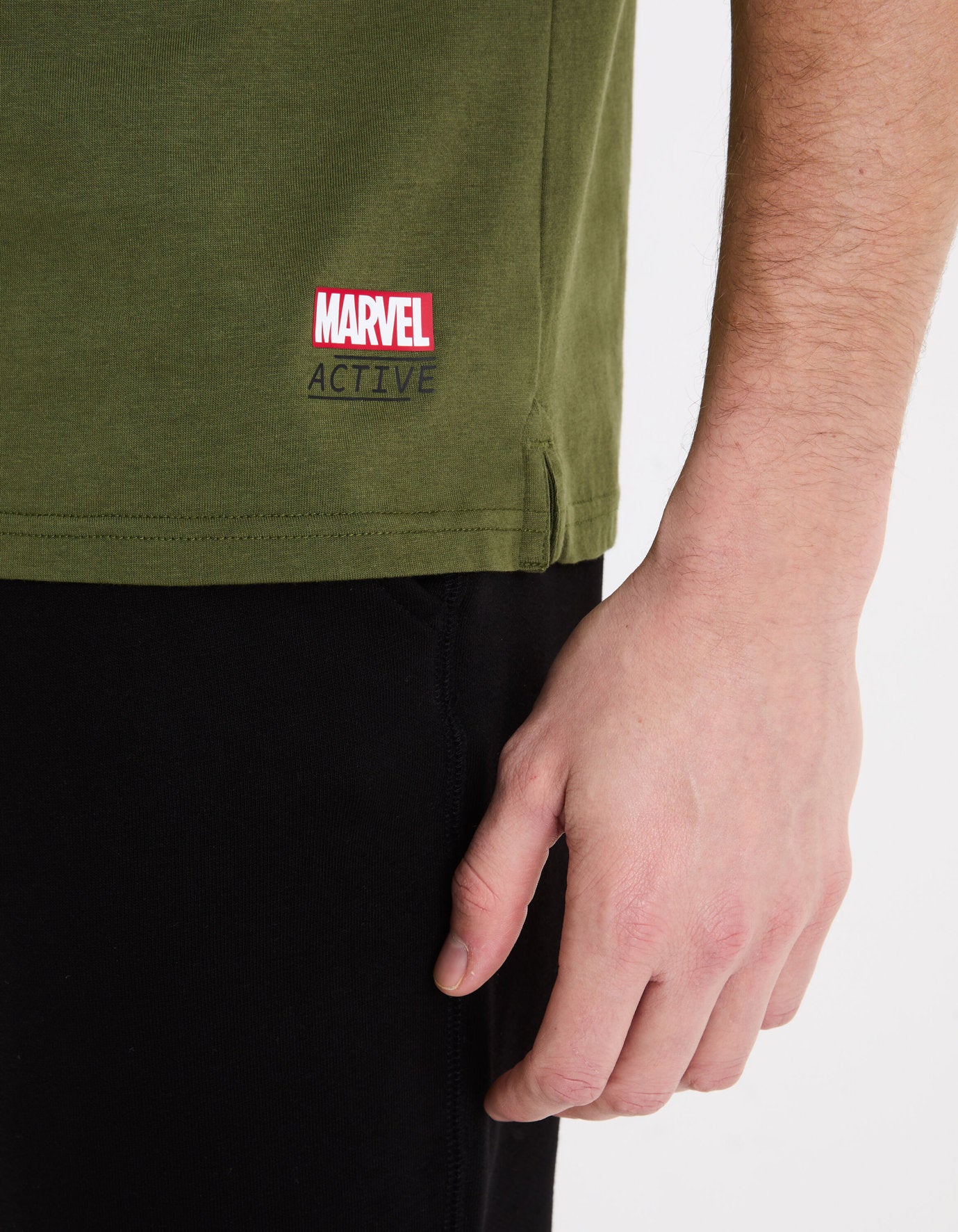 Marvel Active - Iron Man T-Shirt_LGEMARV_KAKI_05