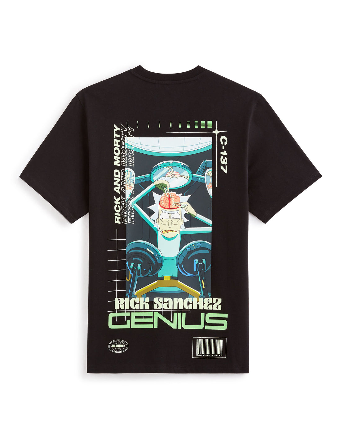 Celio_Rick and Morty Black T-Shirt_LGERIMO_BLACK_02