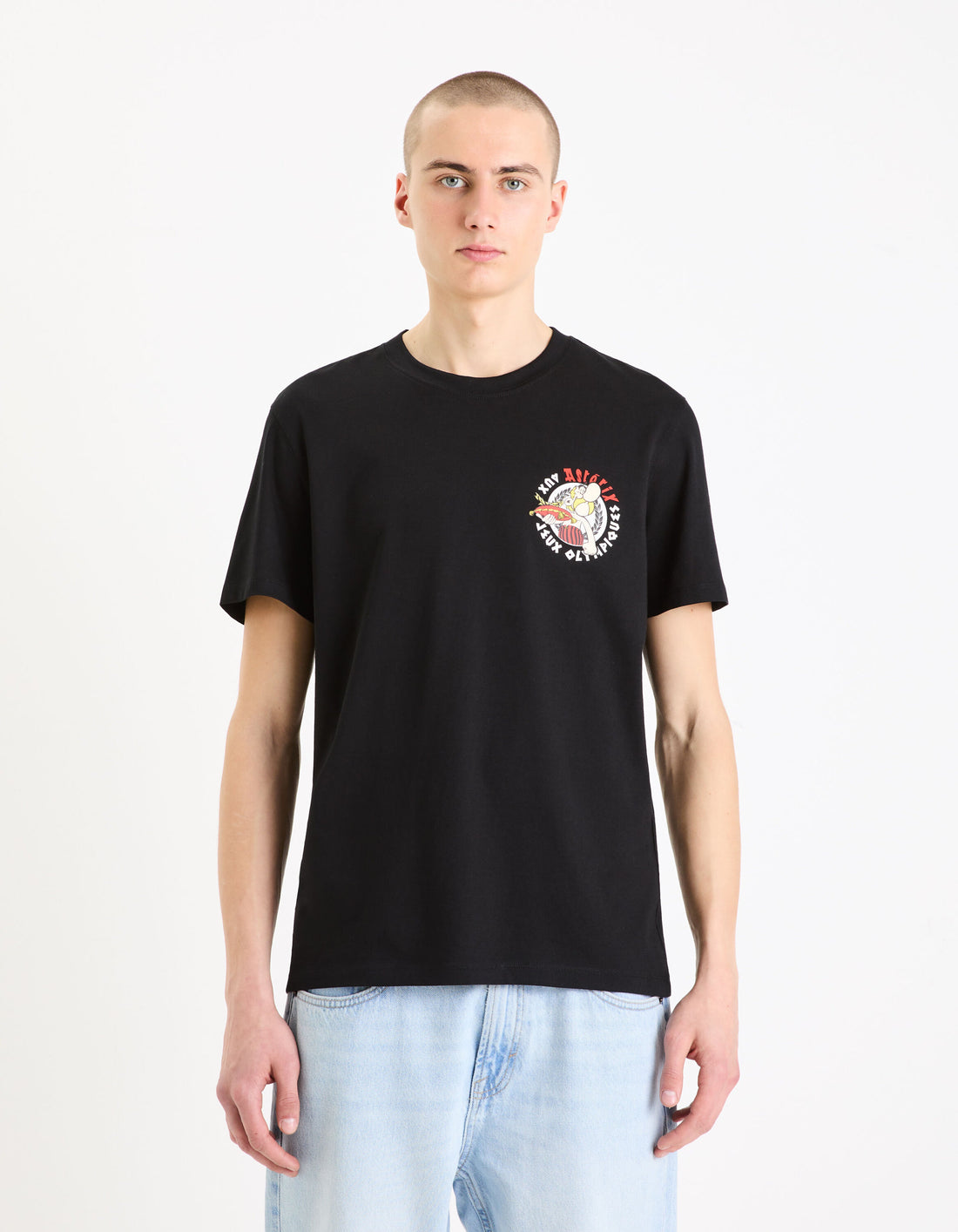 Asterix At The Olympic Games - T-Shirt_LGESOUTH_BLACK_01