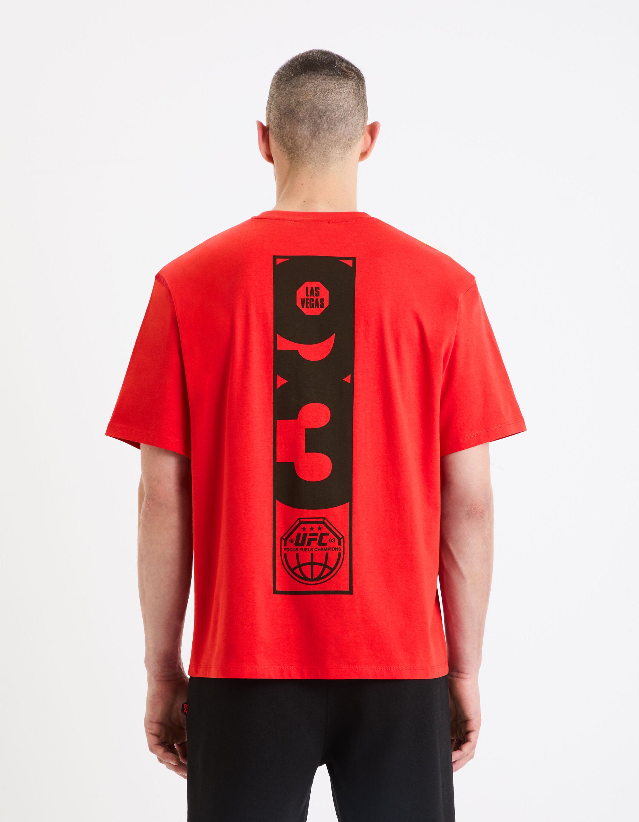 Ufc - Cotton T-Shirt_LGEUFCT1_RED_02