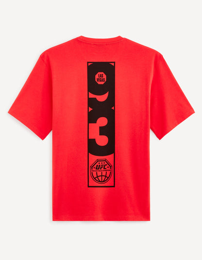 Ufc - Cotton T-Shirt_LGEUFCT1_RED_04