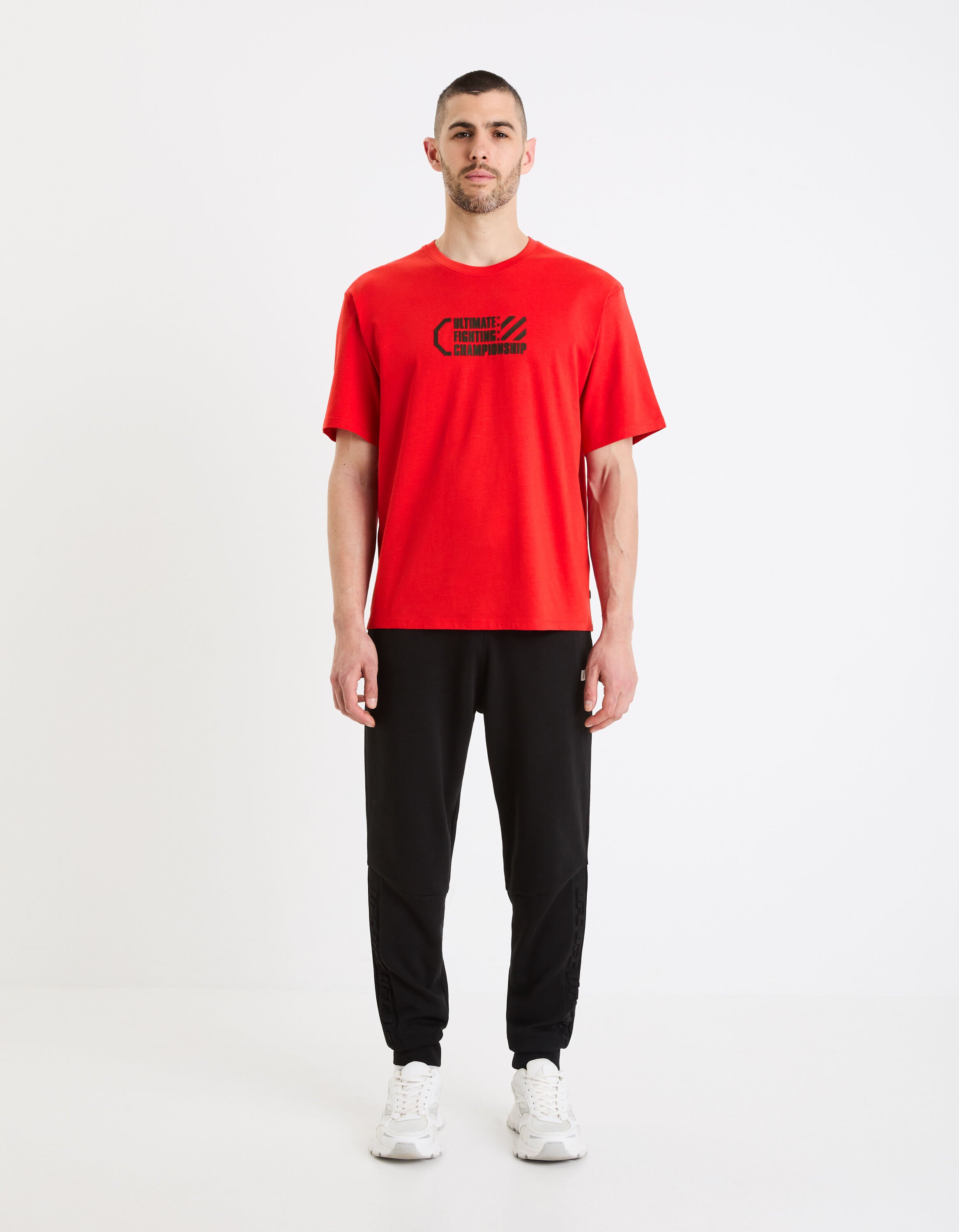 Ufc - Cotton T-Shirt_LGEUFCT1_RED_05