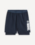 Marvel Active - Captain America Shorts_LGOMARVSH_NAVY_01