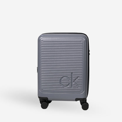 Calvin Klein_Grey_Calvin Klein Charcoal Cabin Luggage_LH118HO5_CHA_01
